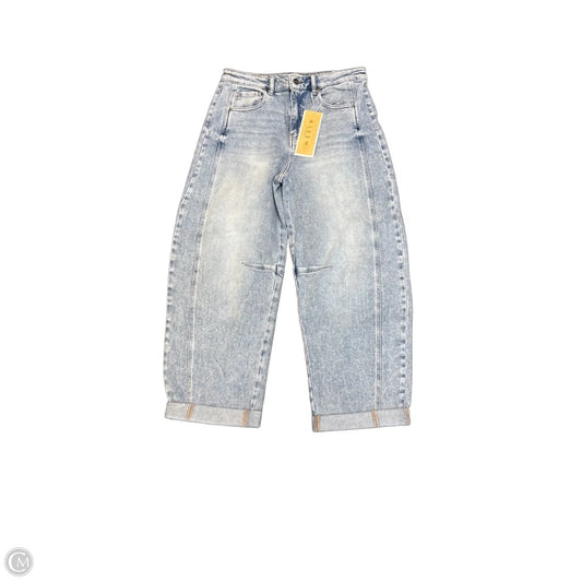 Jeans Wide Leg By Risen In Blue, Size: 14