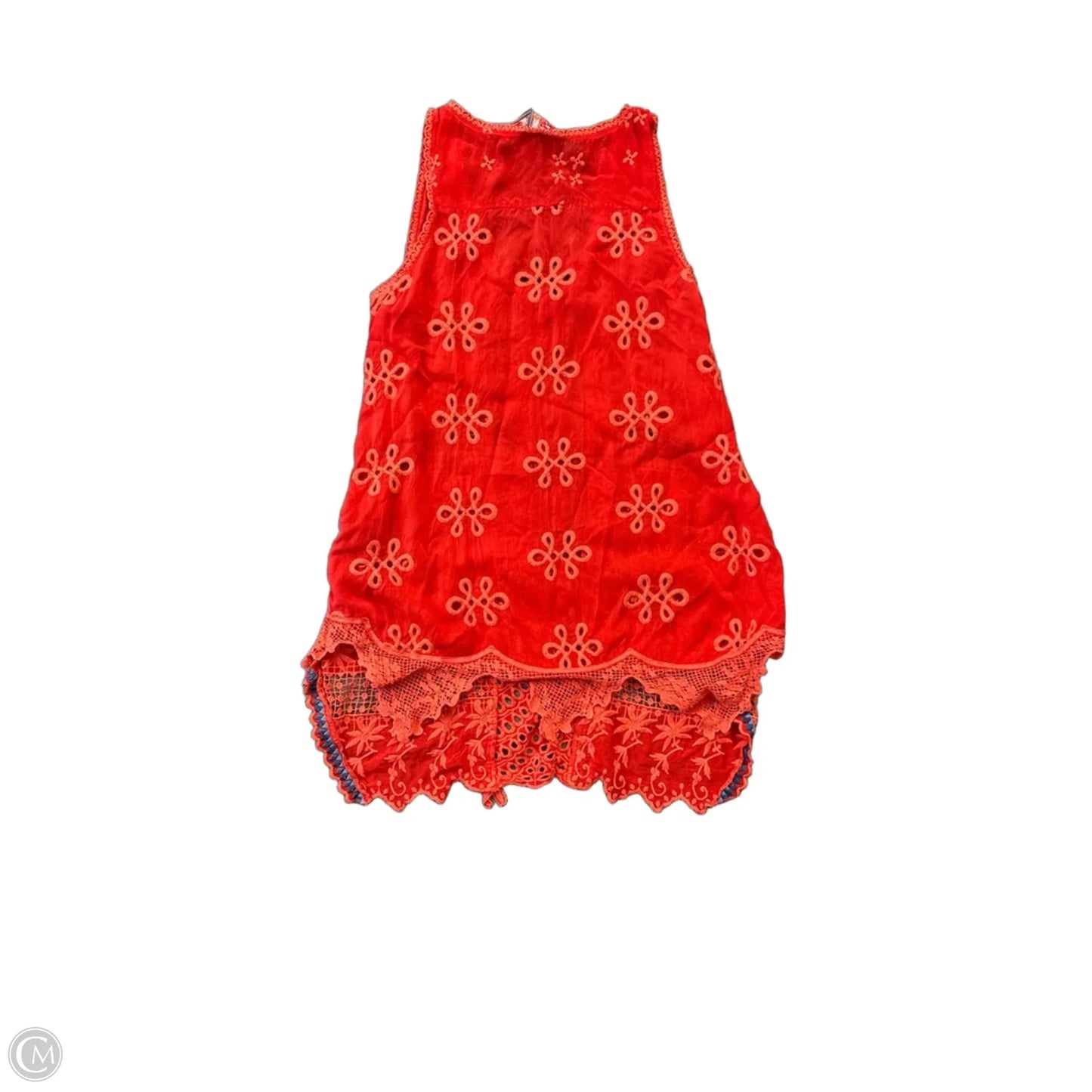 Tank Top By Johnny Was In Red, Size: Xs