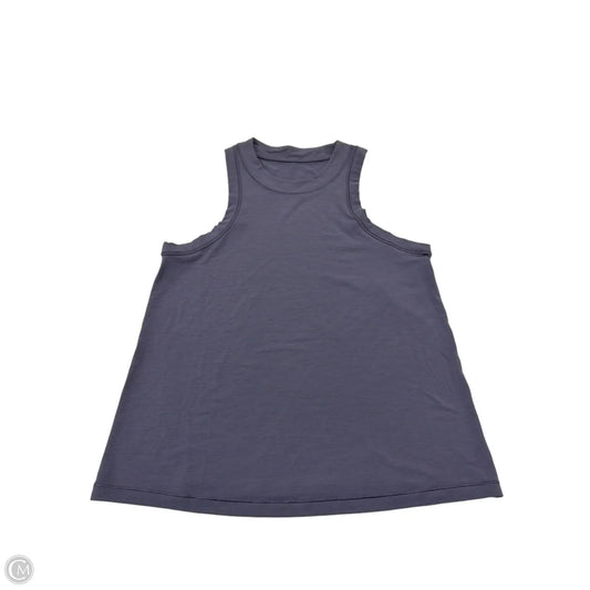 Athletic Tank Top By Lululemon In Grey, Size: S