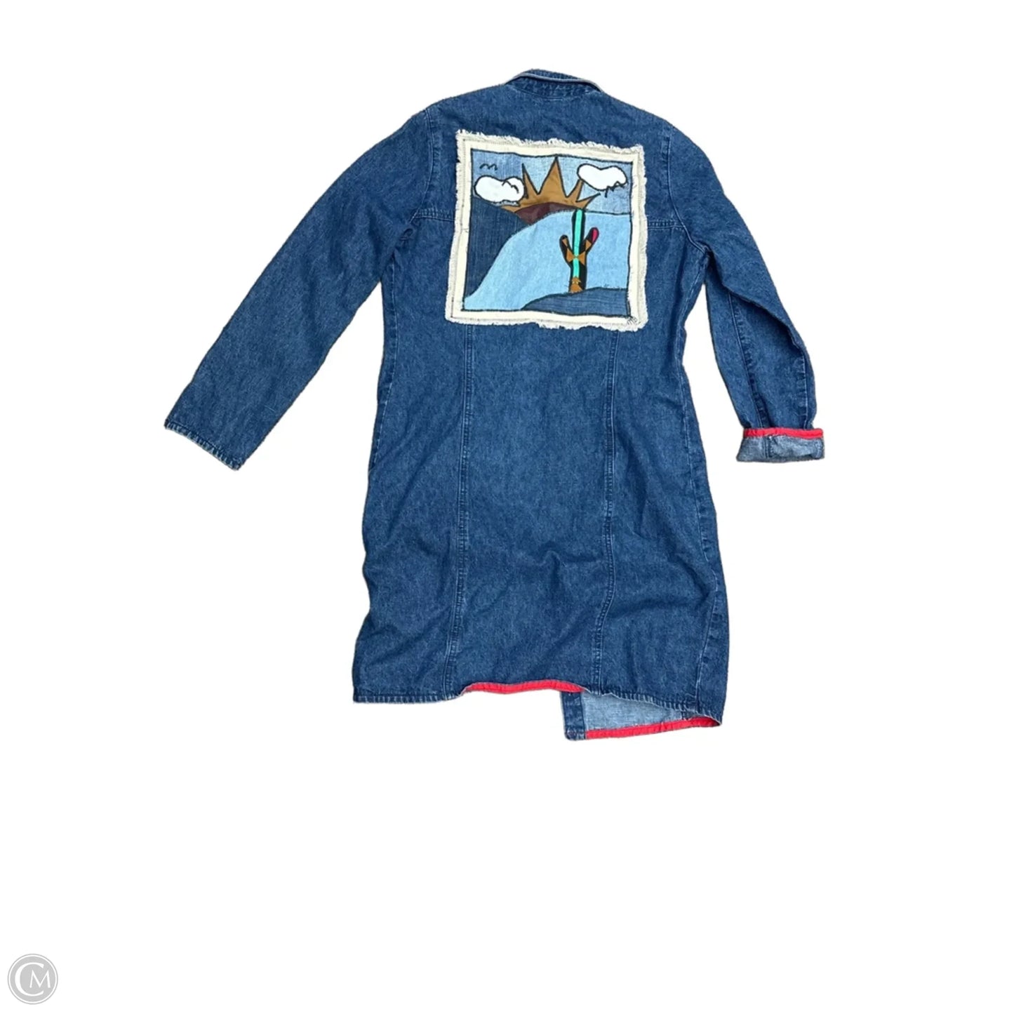 Coat Other By Cmb In Blue, Size: M