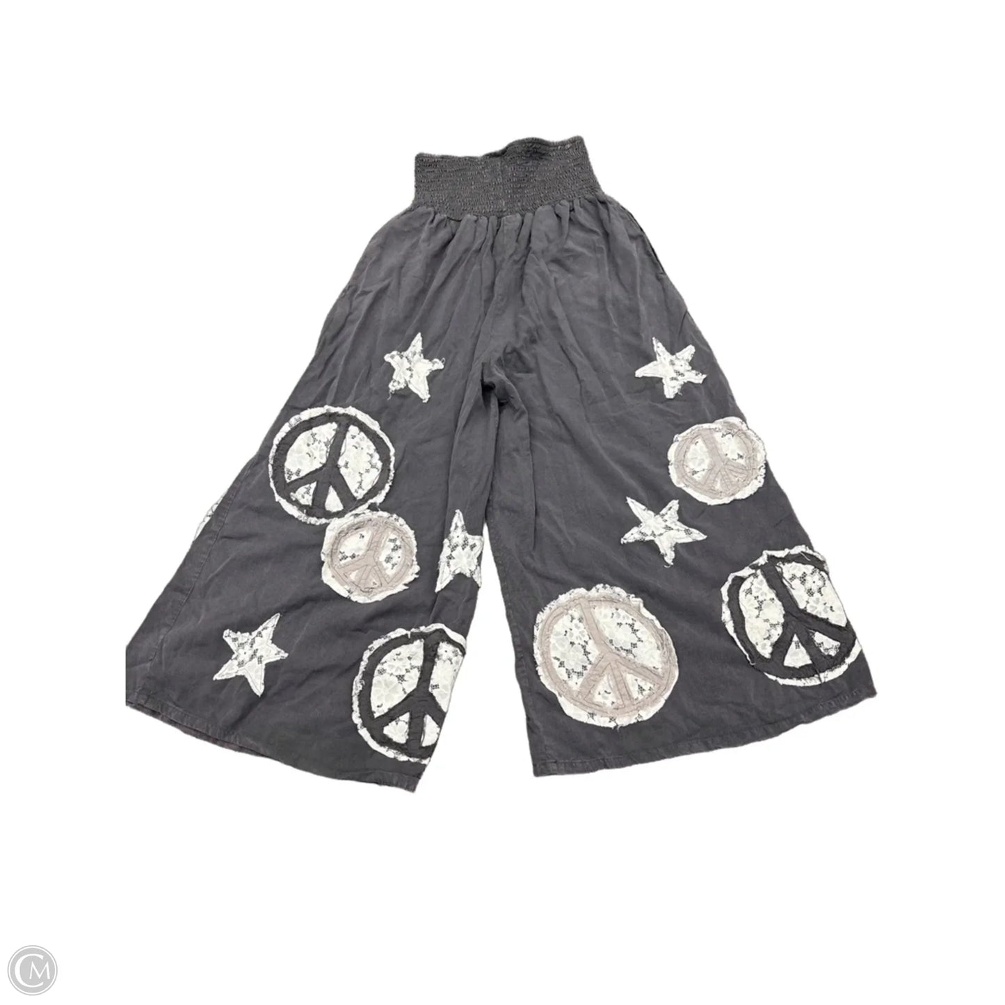 Pants Cropped By Oli & Hali In Grey, Size: M
