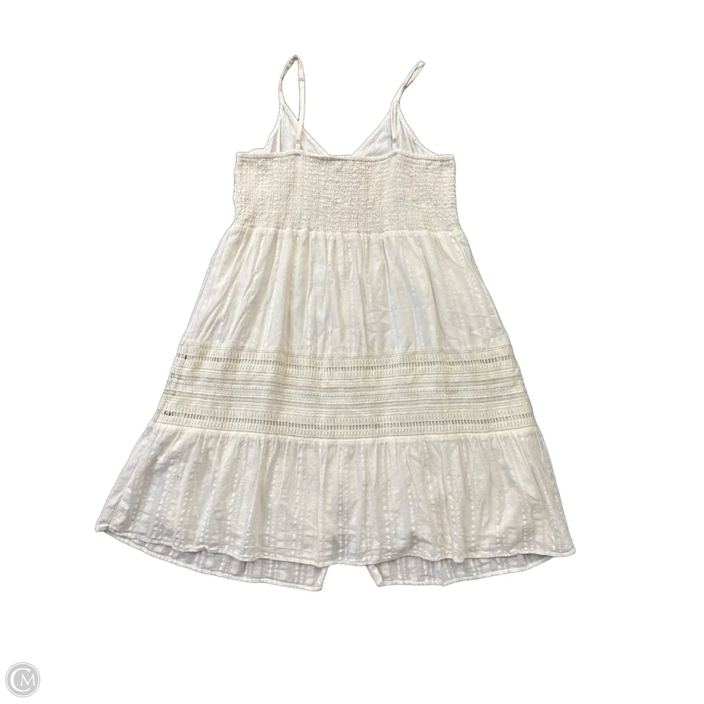 Dress Casual Midi By Carve Designs In White, Size: L