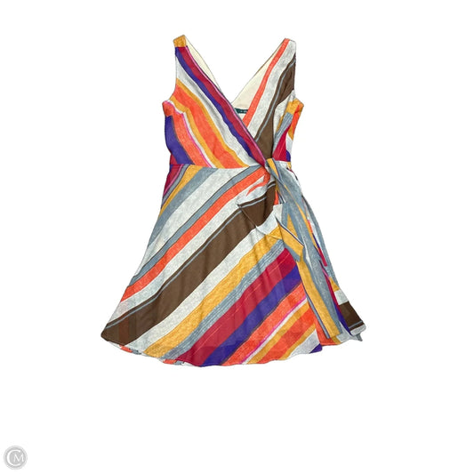 Dress Casual Midi By Lauren By Ralph Lauren In Multi-colored, Size: 2