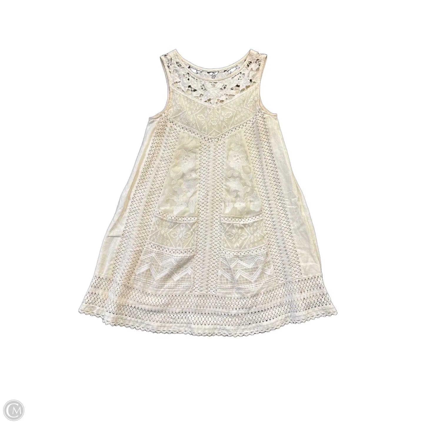 Dress Casual Short By Cma In Cream, Size: 0