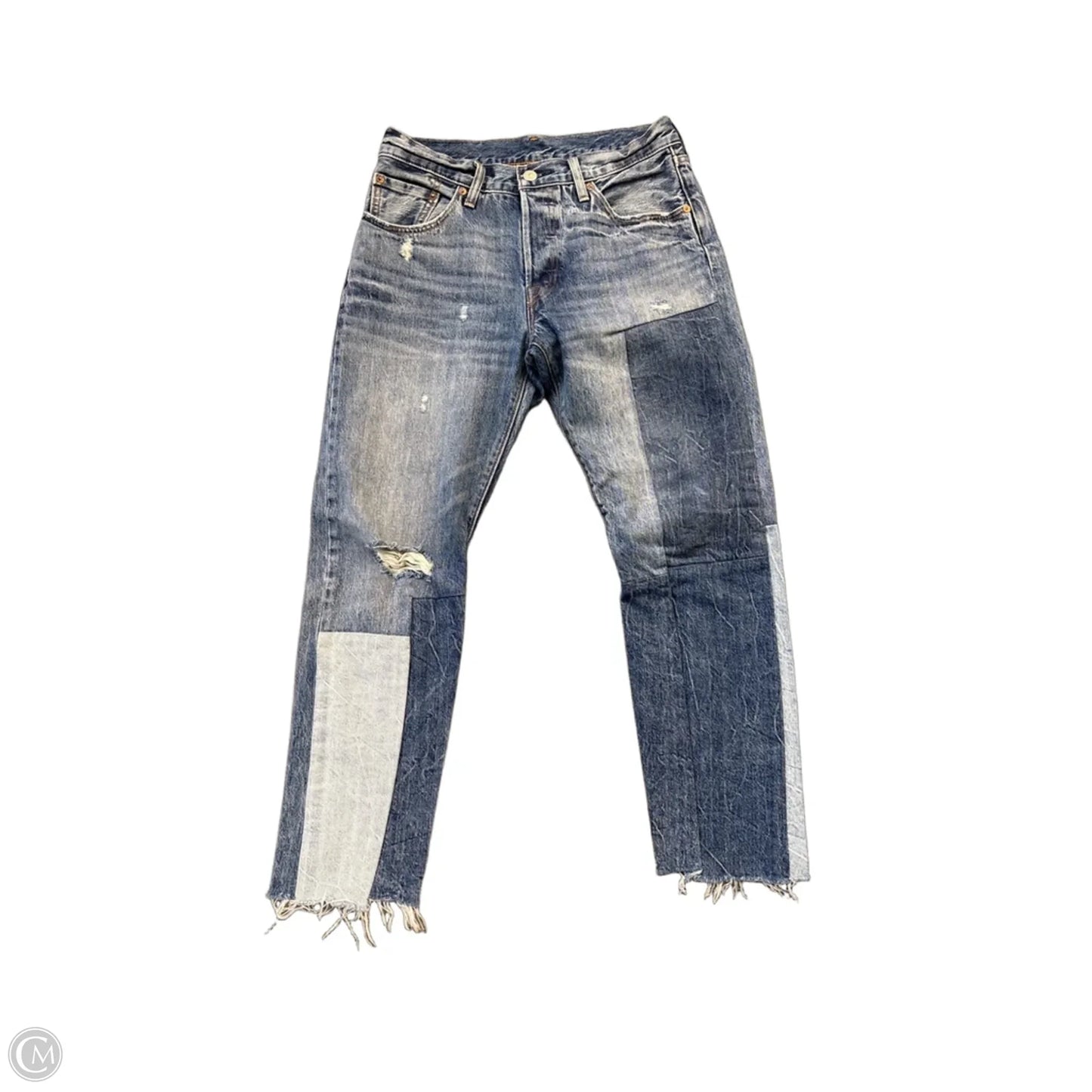 Jeans Straight By Levis In Blue, Size: 2
