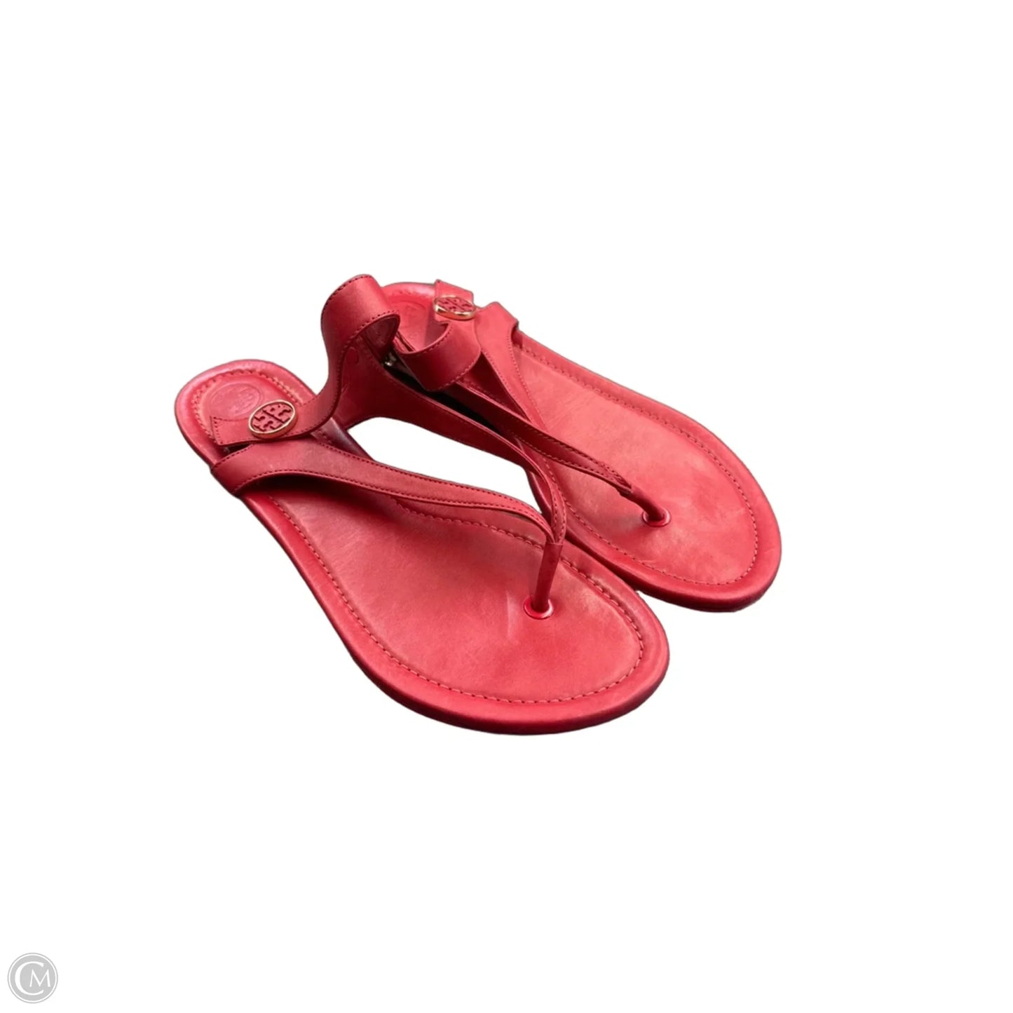 Sandals Designer By Tory Burch In Red, Size: 9