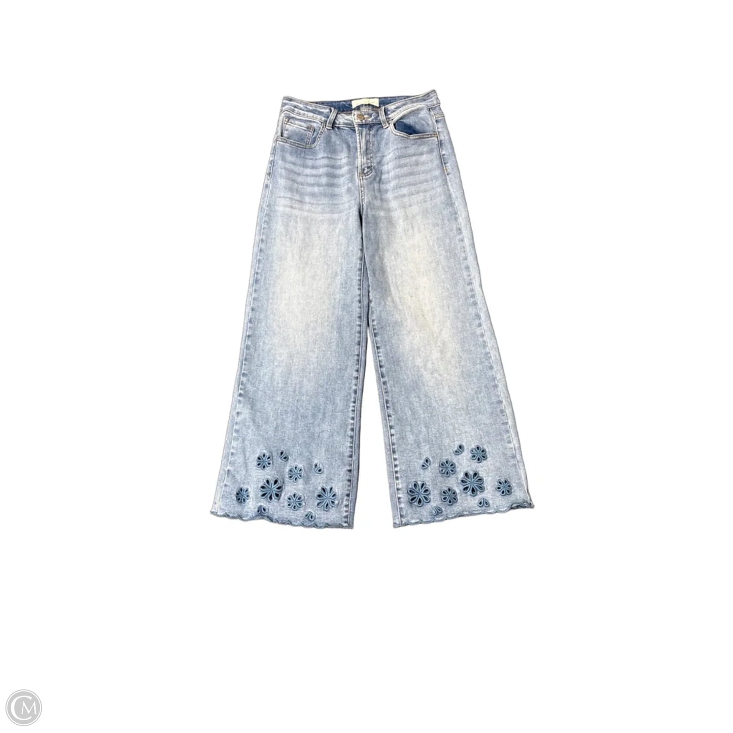 Jeans Cropped By Risen In Blue, Size: L