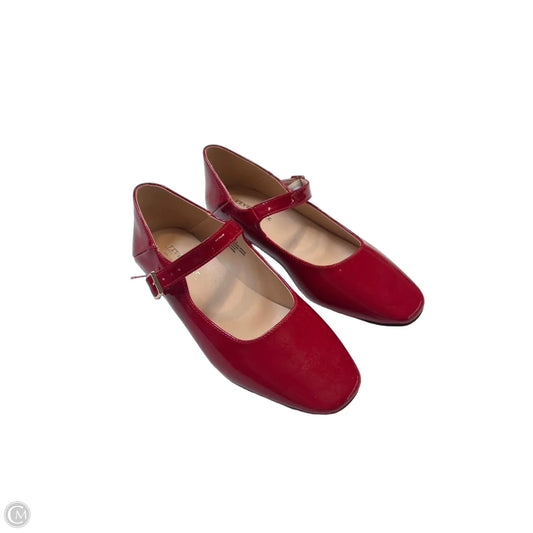 Shoes Flats By Clothes Mentor In Red, Size: 7.5