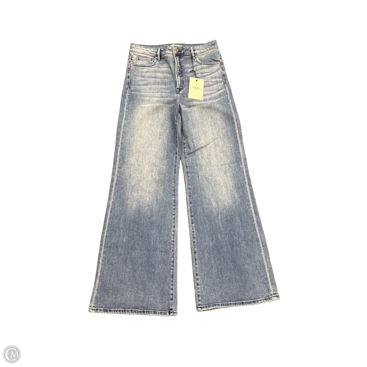 Jeans Wide Leg By Hidden In Blue, Size: 8