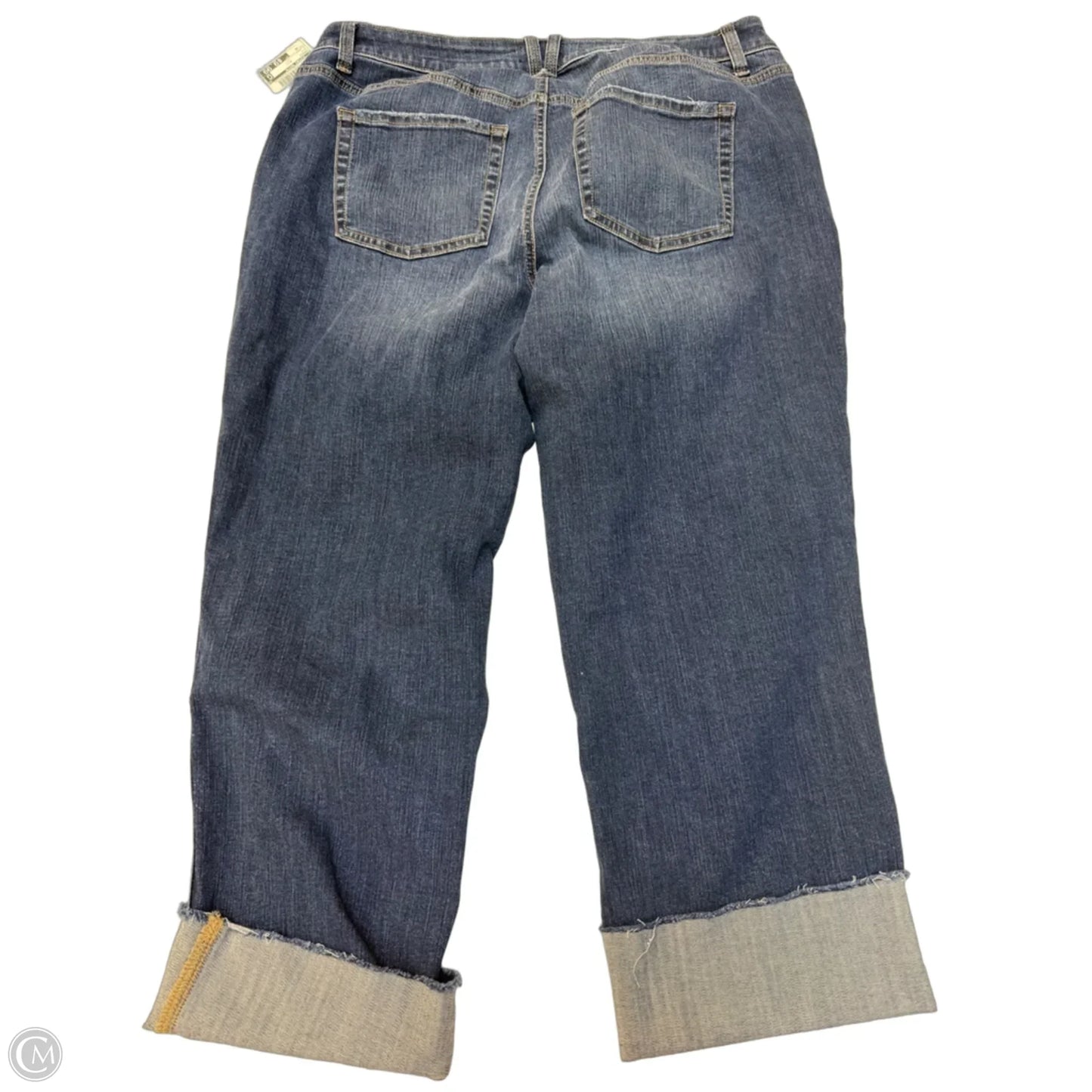 Capris By Clothes Mentor In Blue, Size: 18