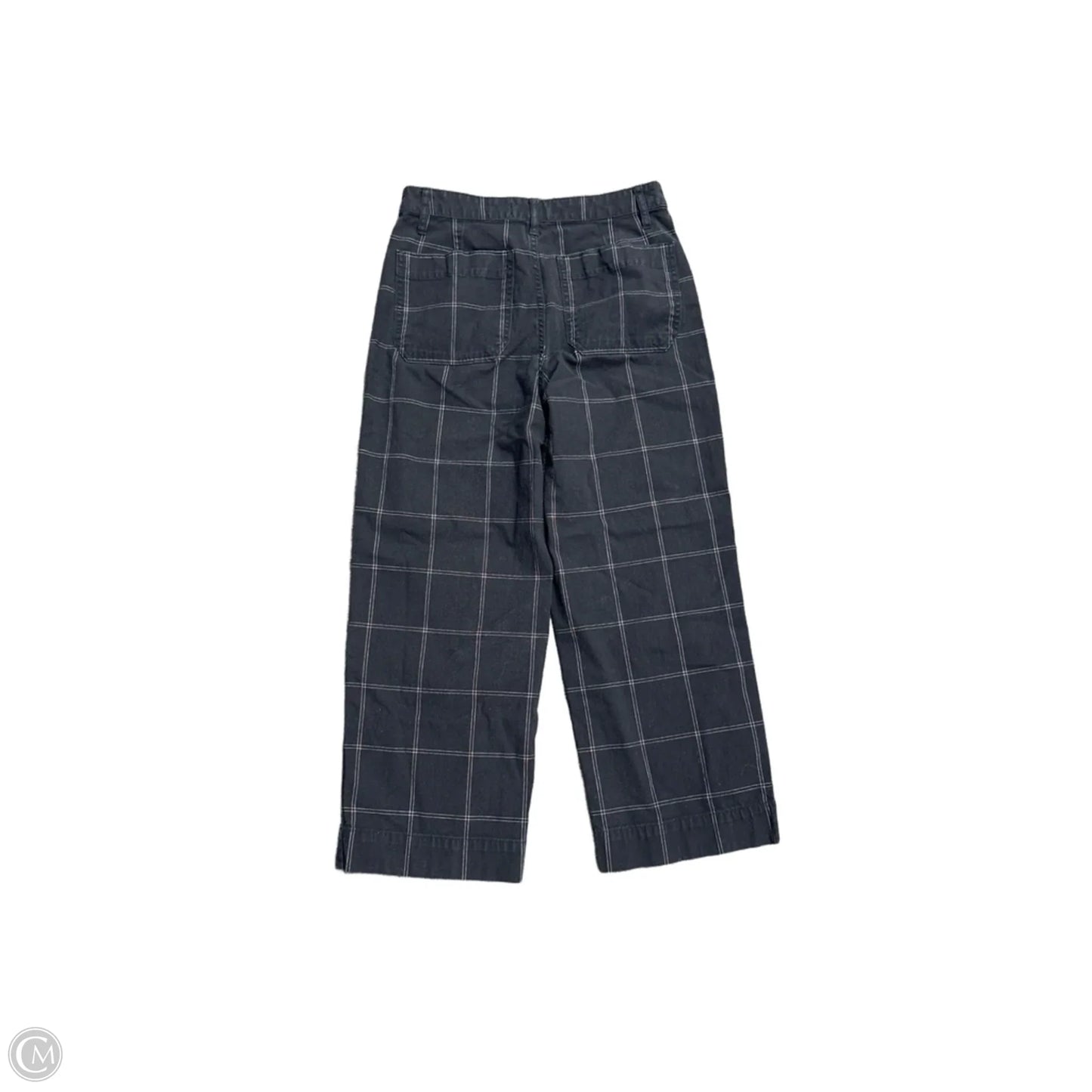 Pants Cropped By Madewell In Black, Size: 4
