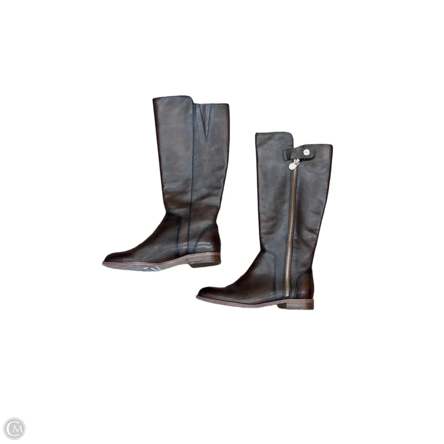 Boots Leather By Isola In Brown, Size: 7.5