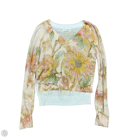 Top Long Sleeve By Anthropologie In Multi-colored, Size: Xs