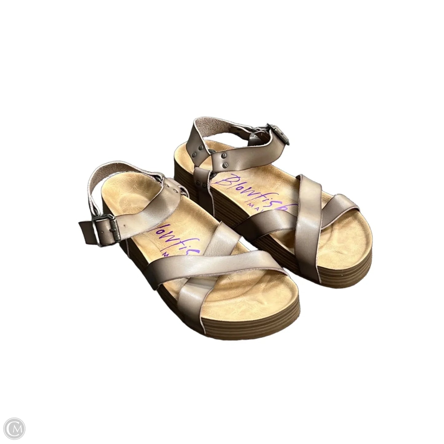 Sandals Flats By Blowfish In Brown, Size: 9