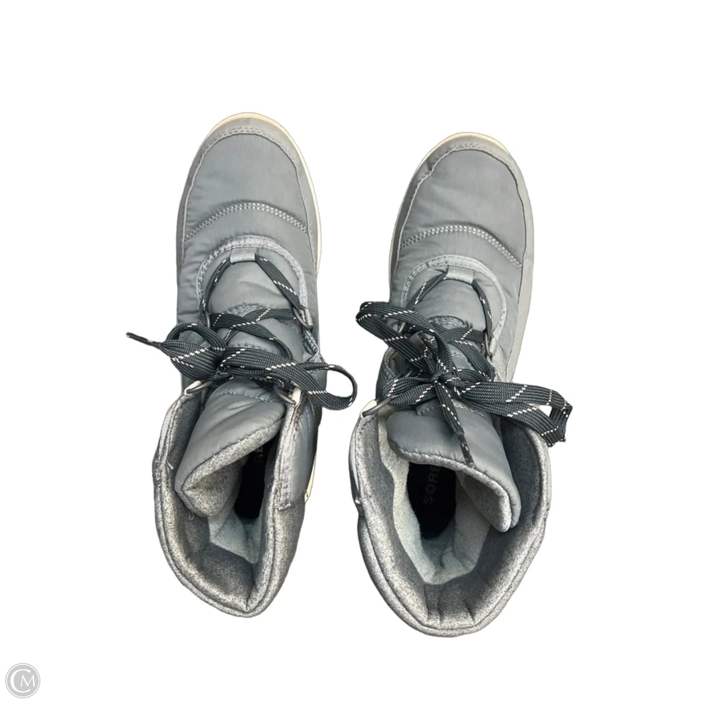 Boots Hiking By Clothes Mentor In Grey, Size: 8