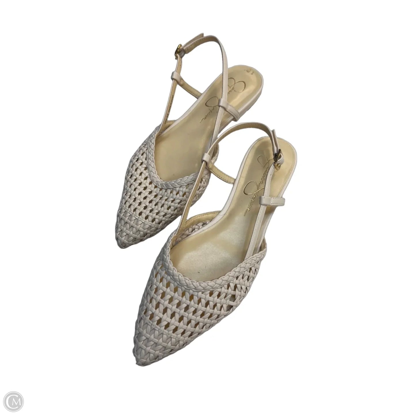 Shoes Flats By Jessica Simpson In White, Size: 8