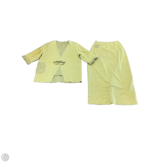 Skirt Set 2pc By Clothes Mentor In Green, Size: M