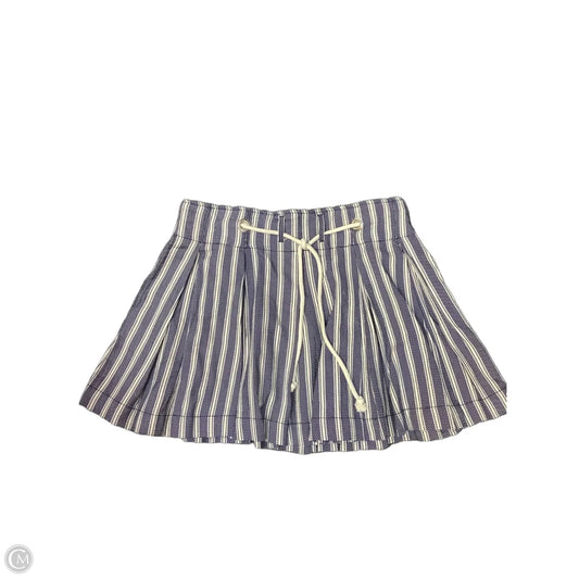 Skirt Mini & Short By Pilcro In Blue, Size: L
