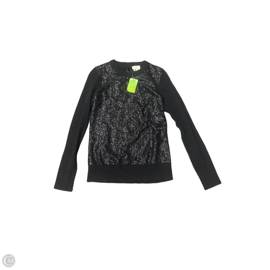 Sweater Designer By Kate Spade In Black, Size: S