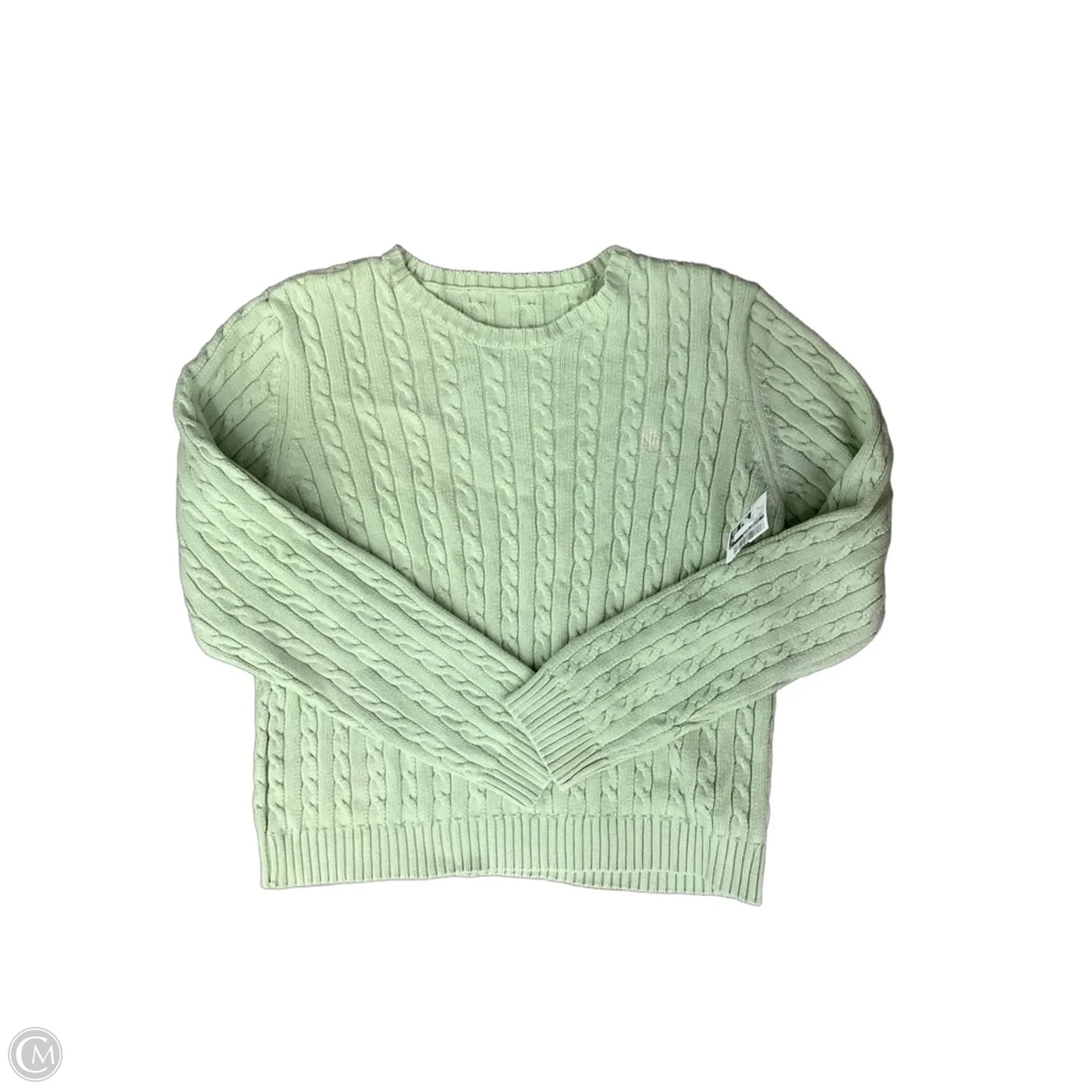 Sweater By Clothes Mentor In Green, Size: Xl