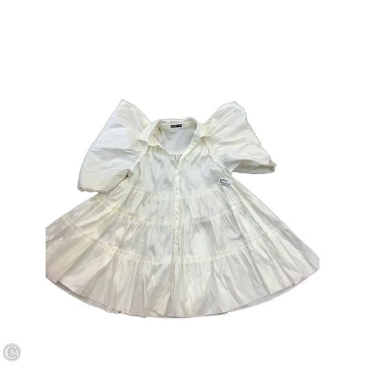 Dress Party Midi By Shein In White, Size: 3x