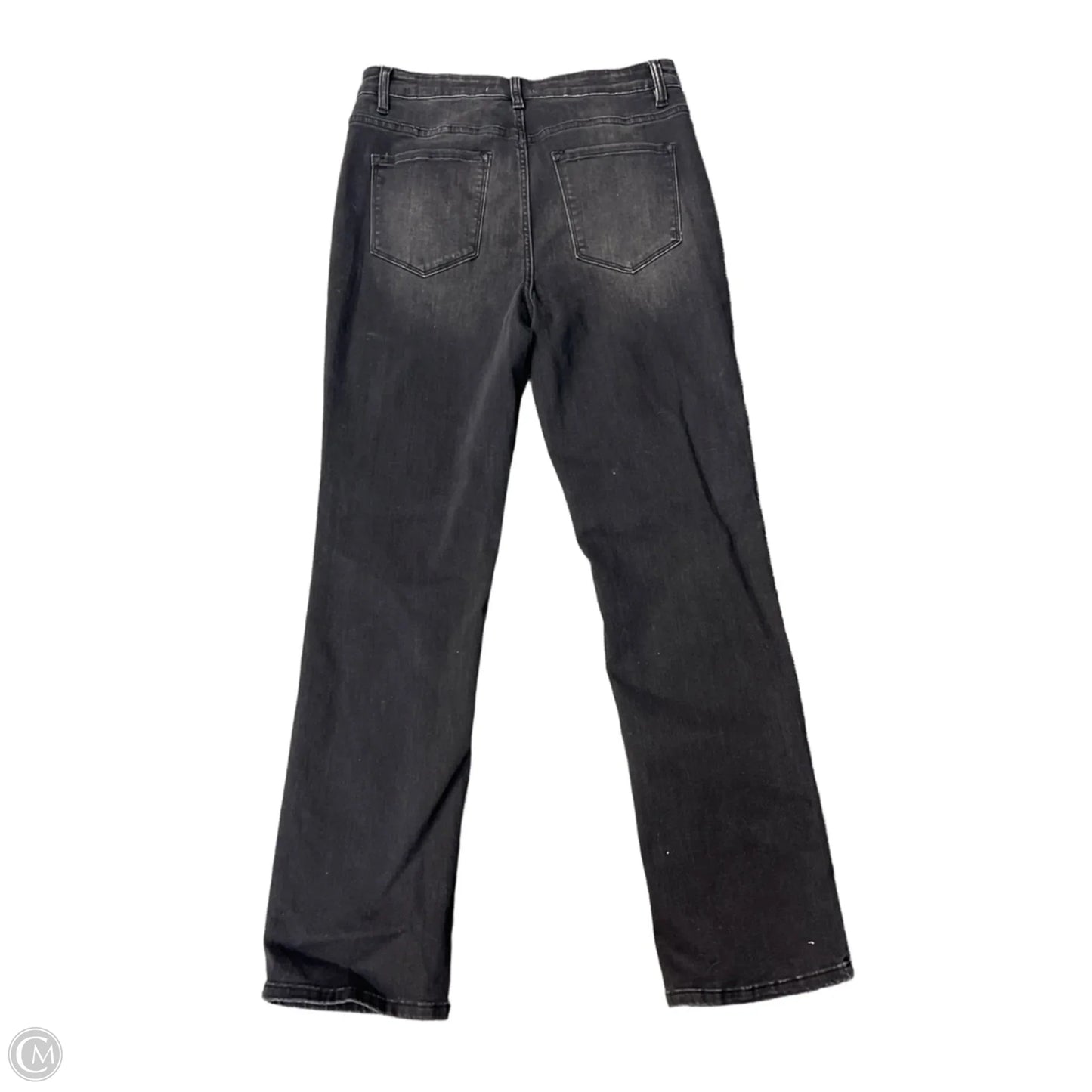 Jeans Straight By Flying Monkey In Black, Size: 12