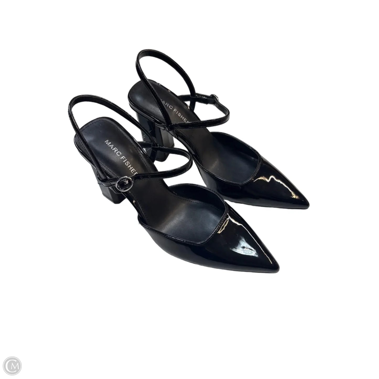 Shoes Heels Block By Marc Fisher In Black, Size: 8