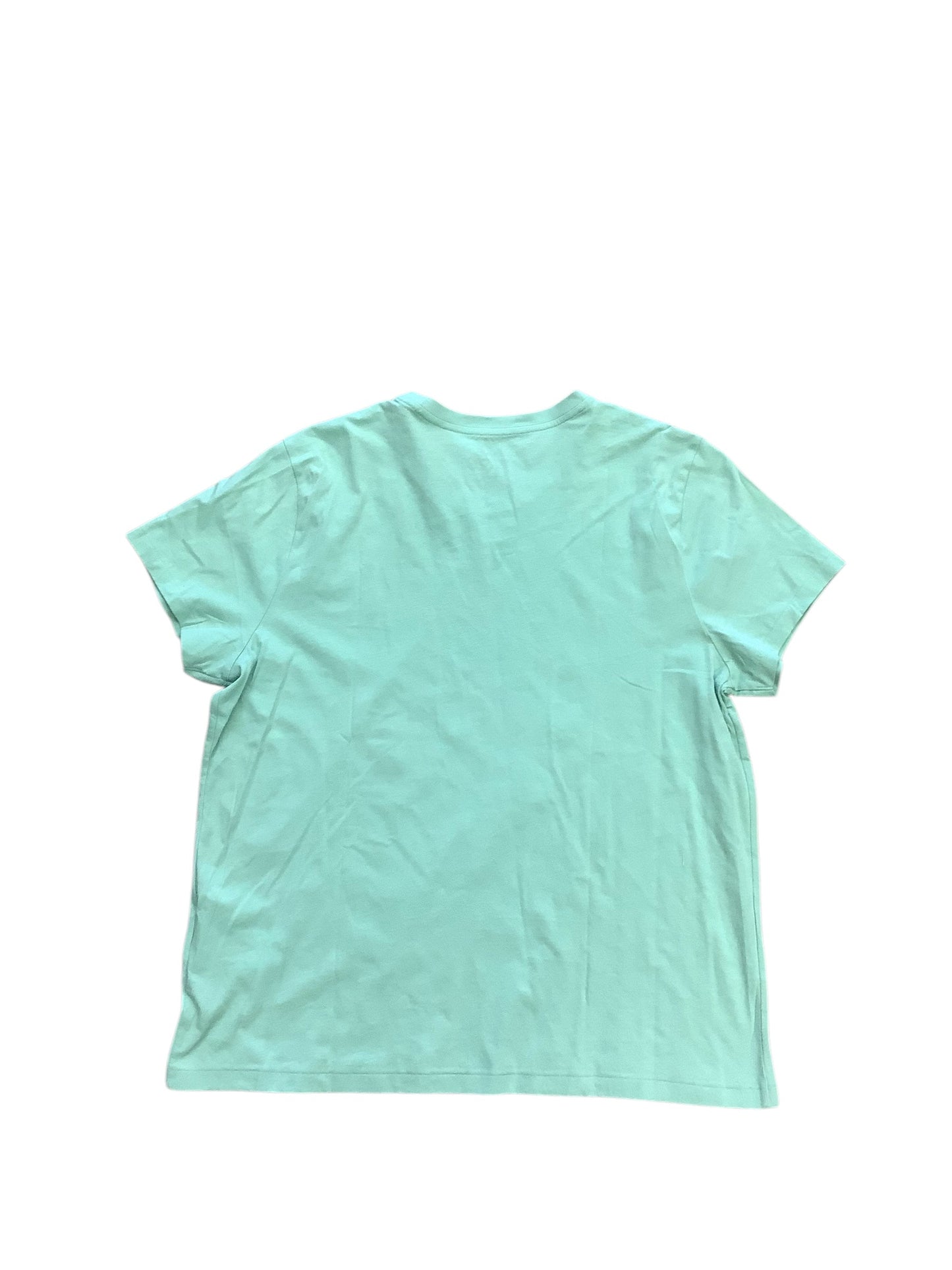 Top Short Sleeve Basic By Polo Ralph Lauren In Teal, Size: Xl