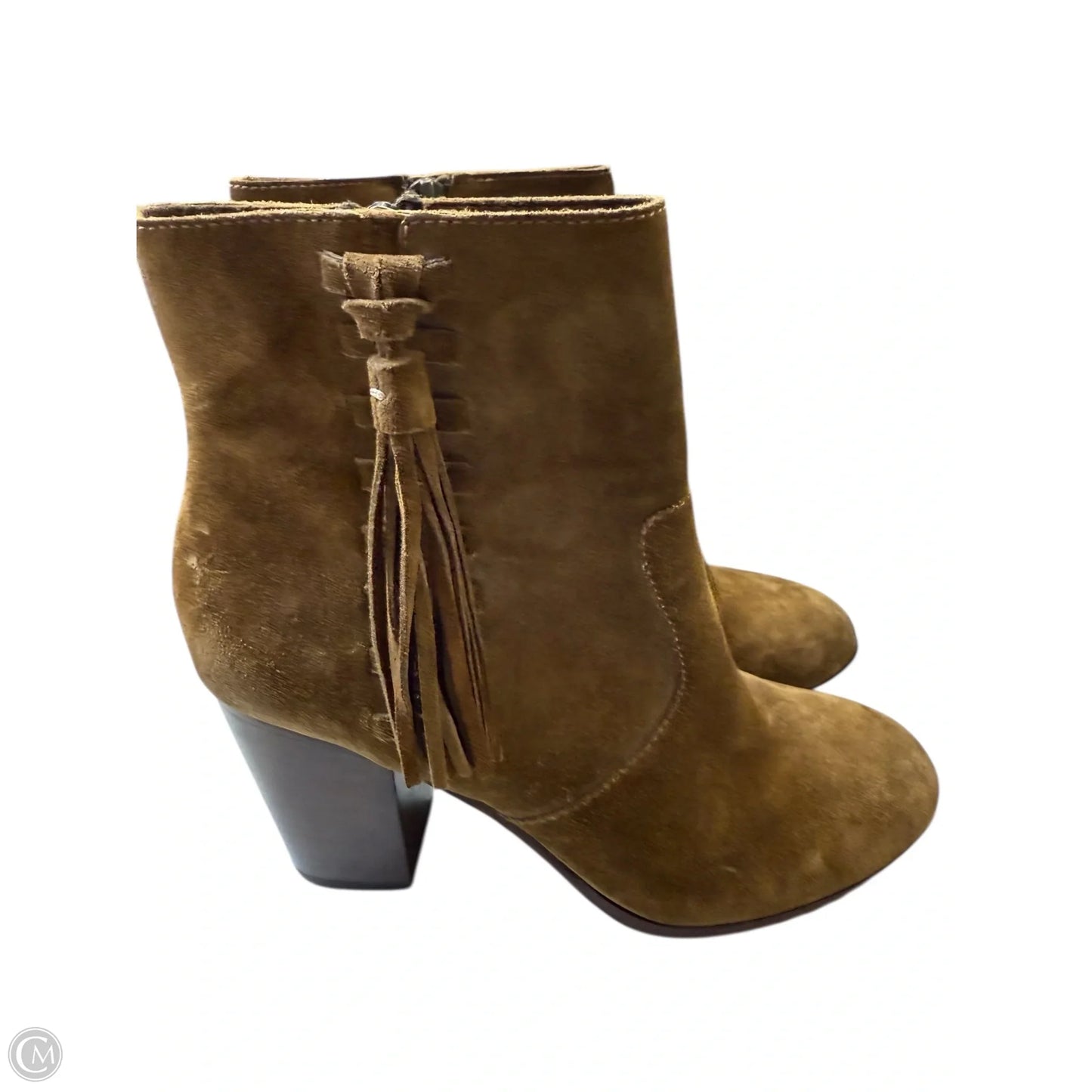 Boots Designer By Frye In Brown, Size: 8