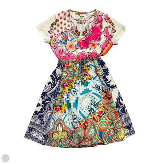 Dress Party Midi By Johnny Was In Floral Print, Size: S