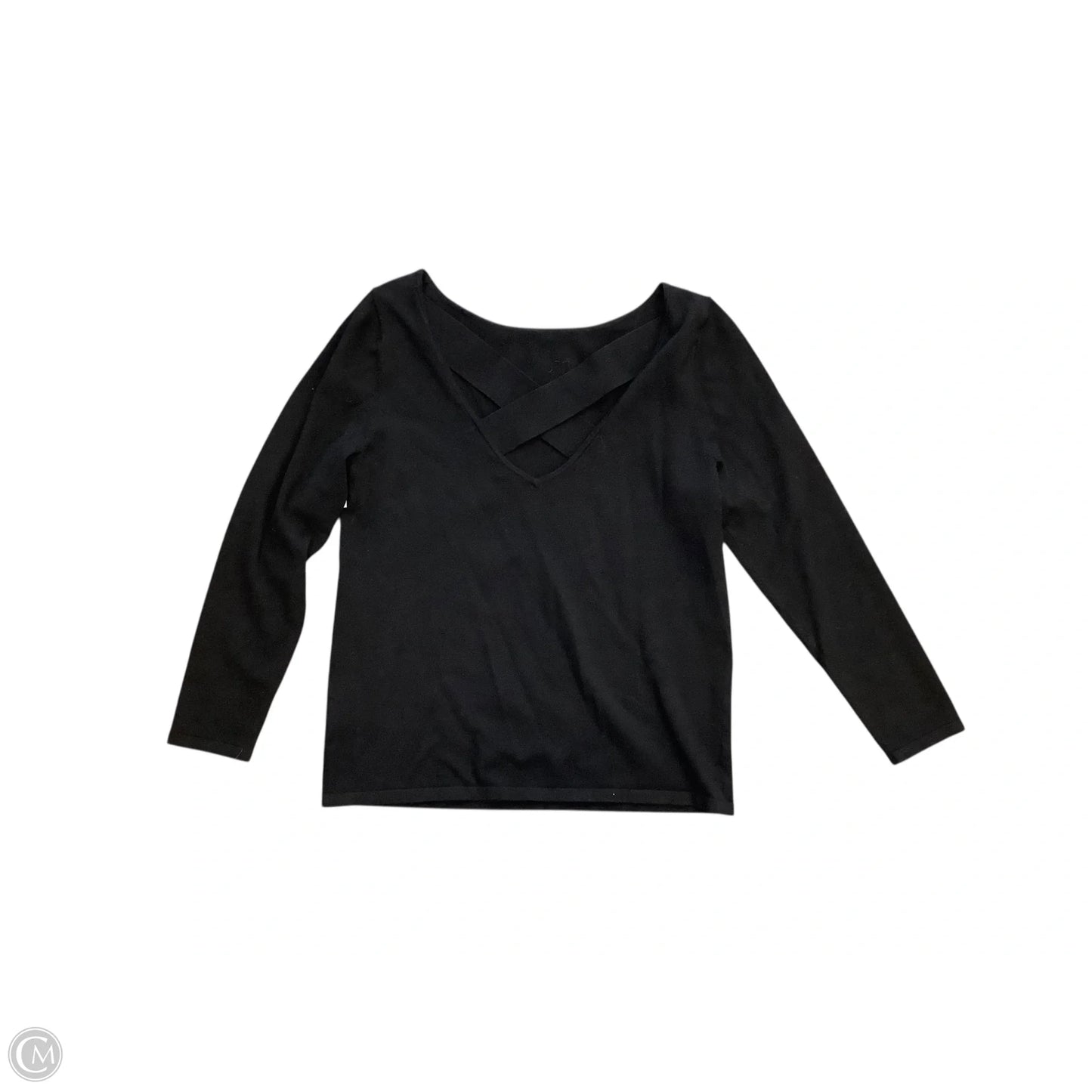 Top Long Sleeve Designer By Lilly Pulitzer In Black, Size: M