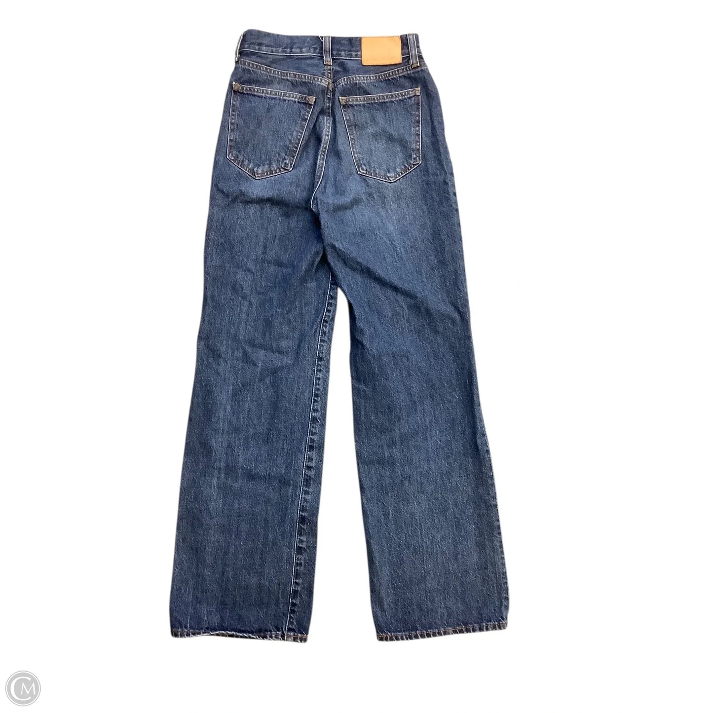 Jeans Wide Leg By Aritzia In Blue Denim, Size: 2(24)