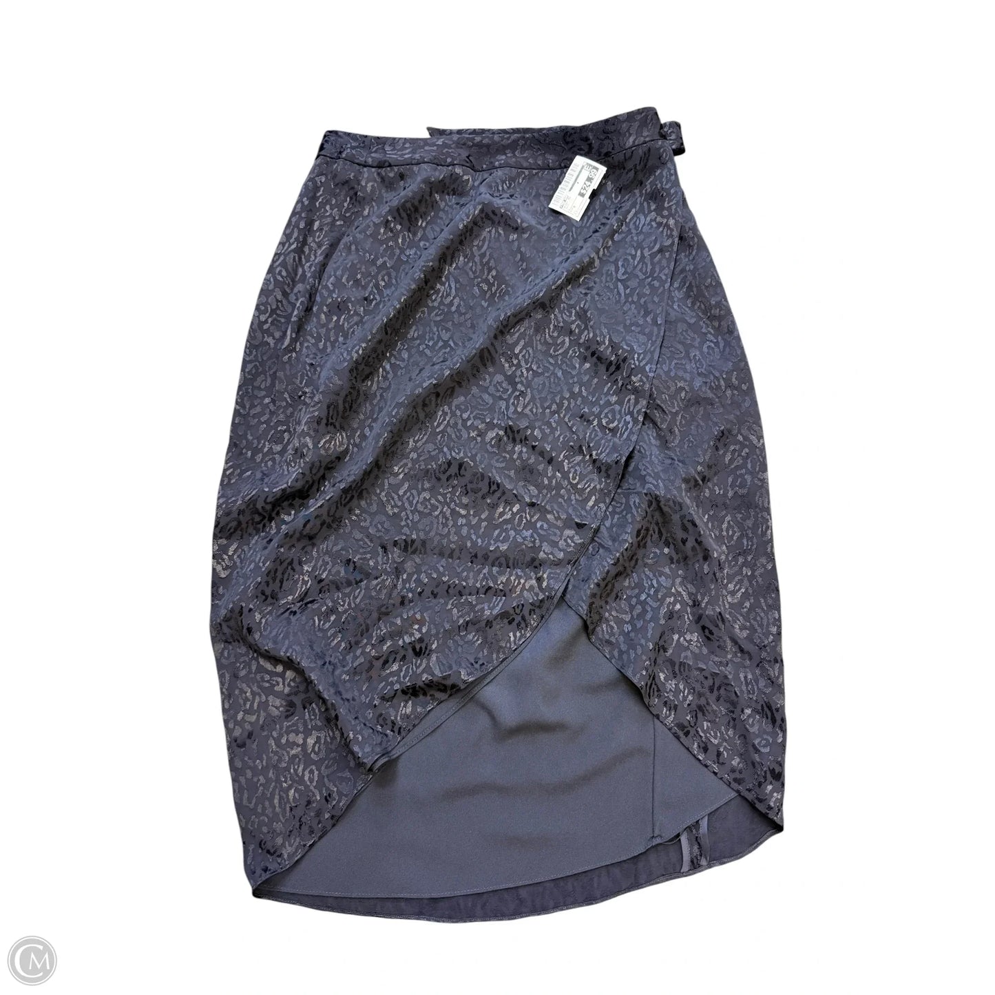 Skirt Midi By Ted Baker In Navy, Size: 6