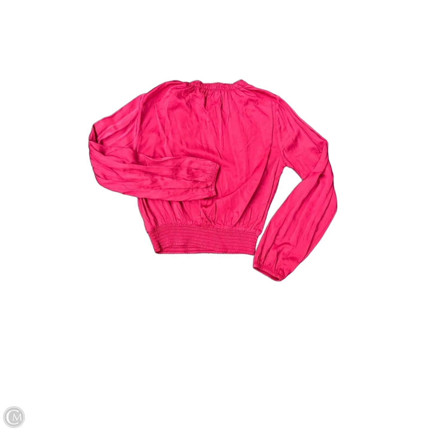 Blouse Long Sleeve By Cloth & Stone In Pink, Size: Xs
