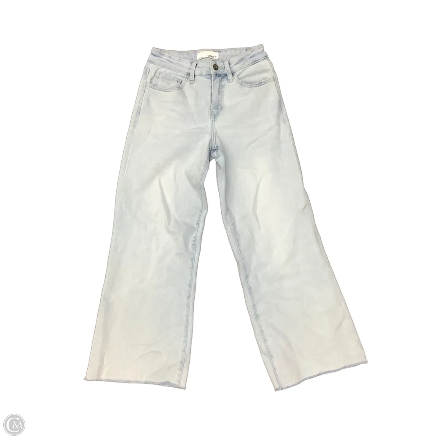 Jeans Wide Leg By Vervet In Blue, Size: 0