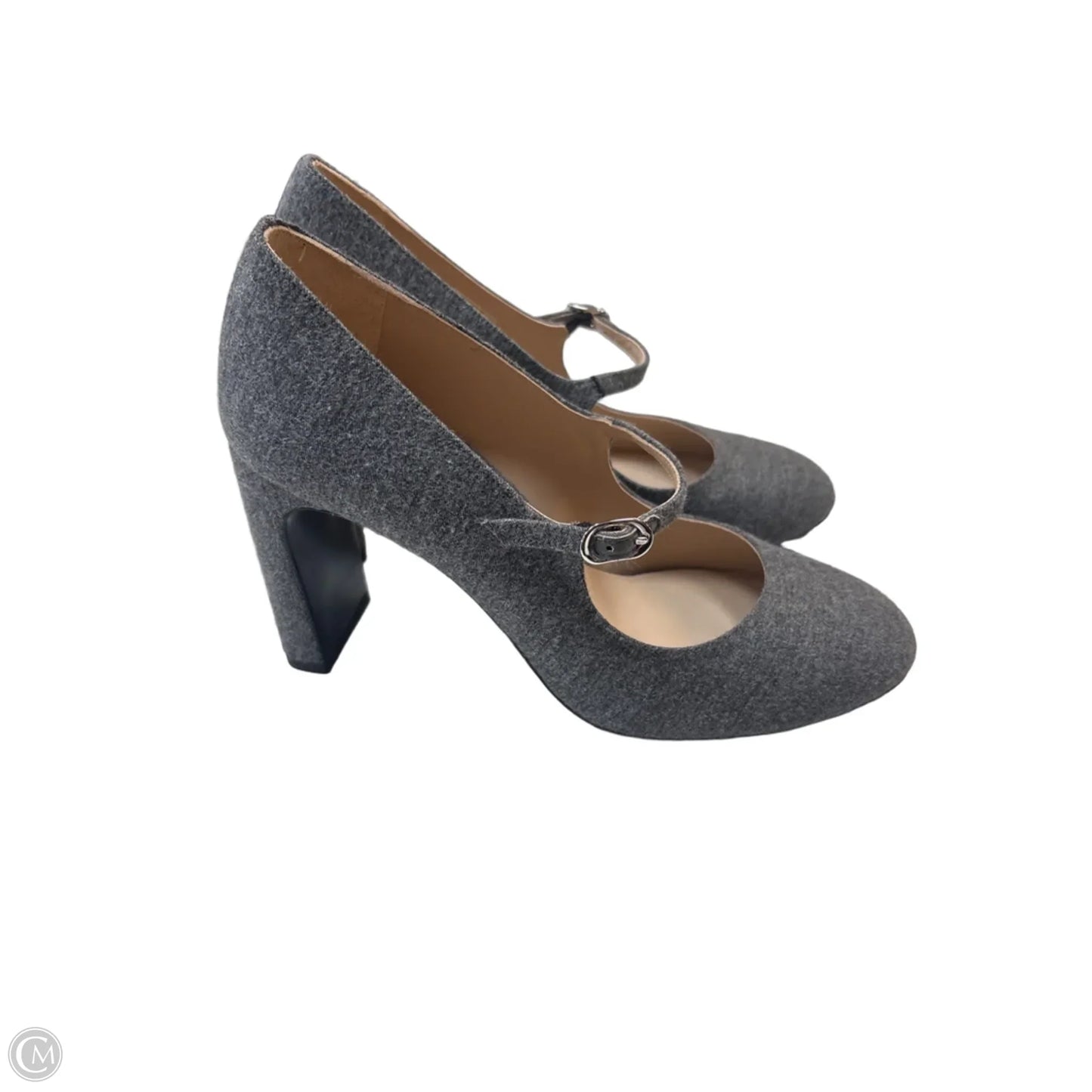 Shoes Designer By Stuart Weitzman In Grey, Size: 8