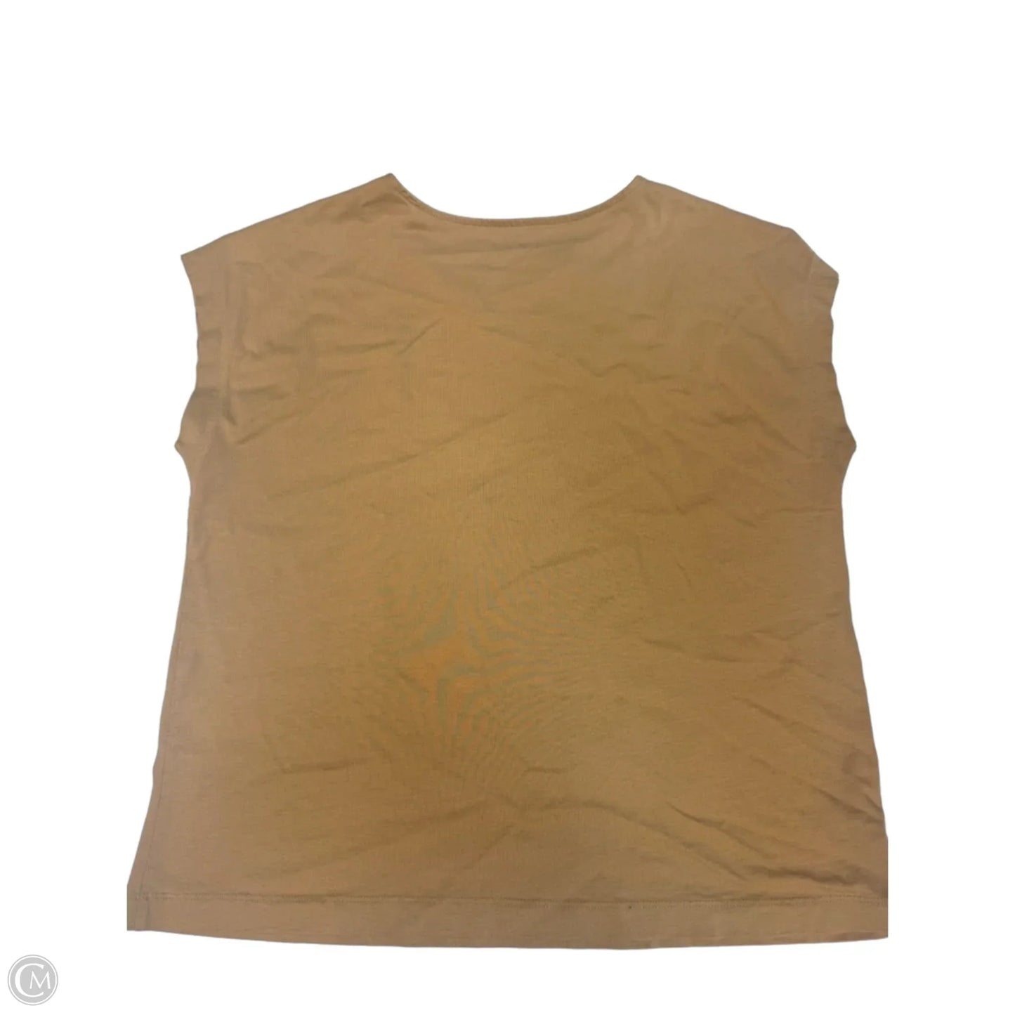 Top Sleeveless Basic By Loft In Tan, Size: M