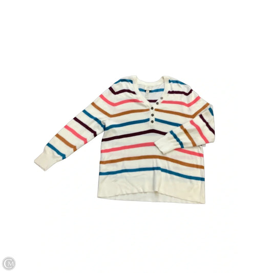 Sweater By St Johns Bay In Striped Pattern, Size: 1x