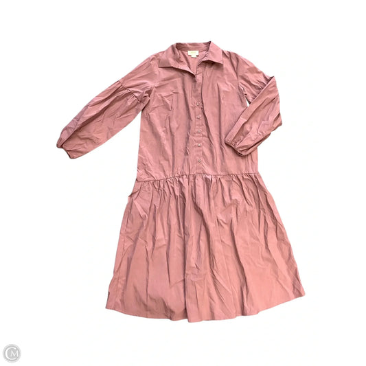 Dress Casual Midi By Maeve In Pink, Size: M