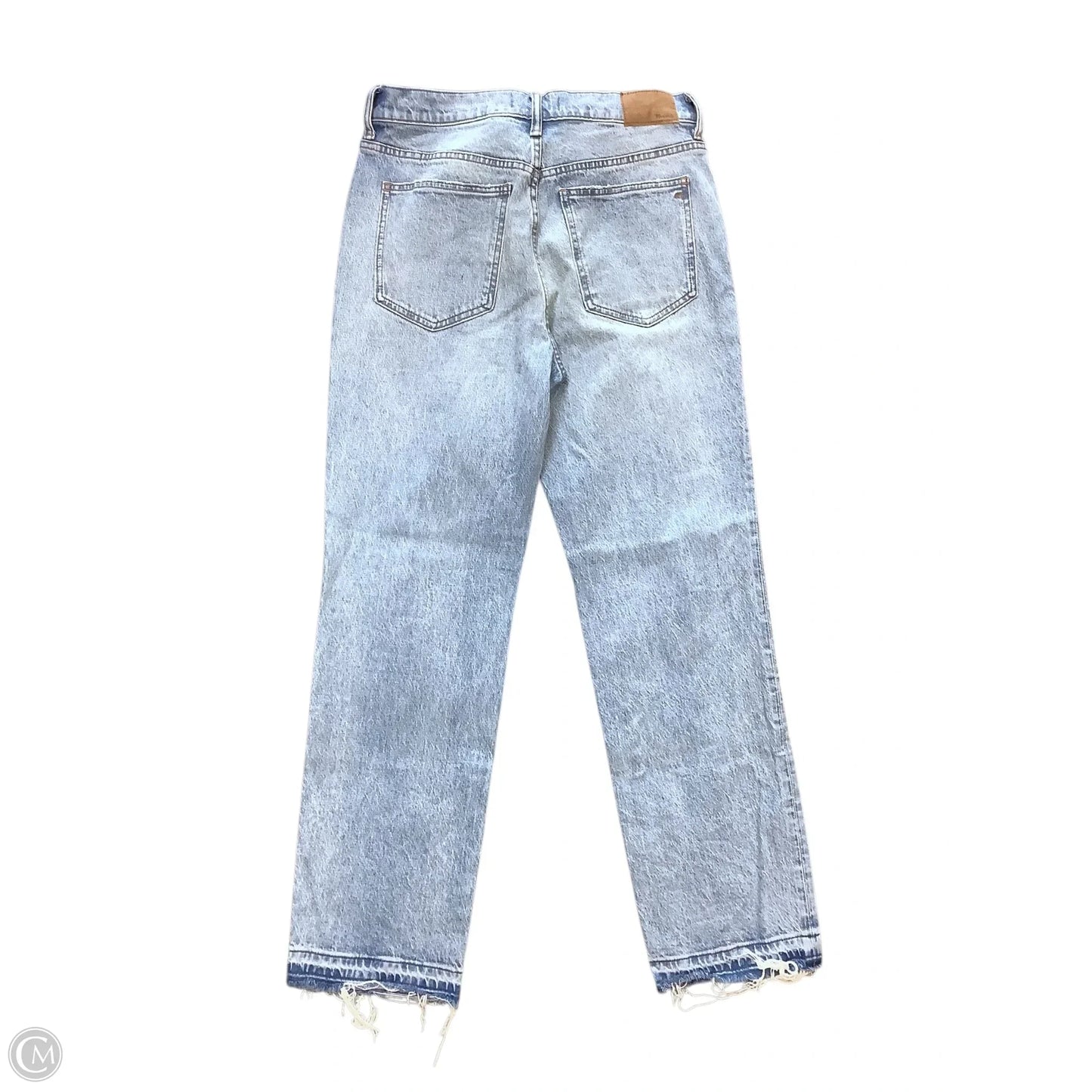 Jeans Straight By Madewell In Blue, Size: 8(29)