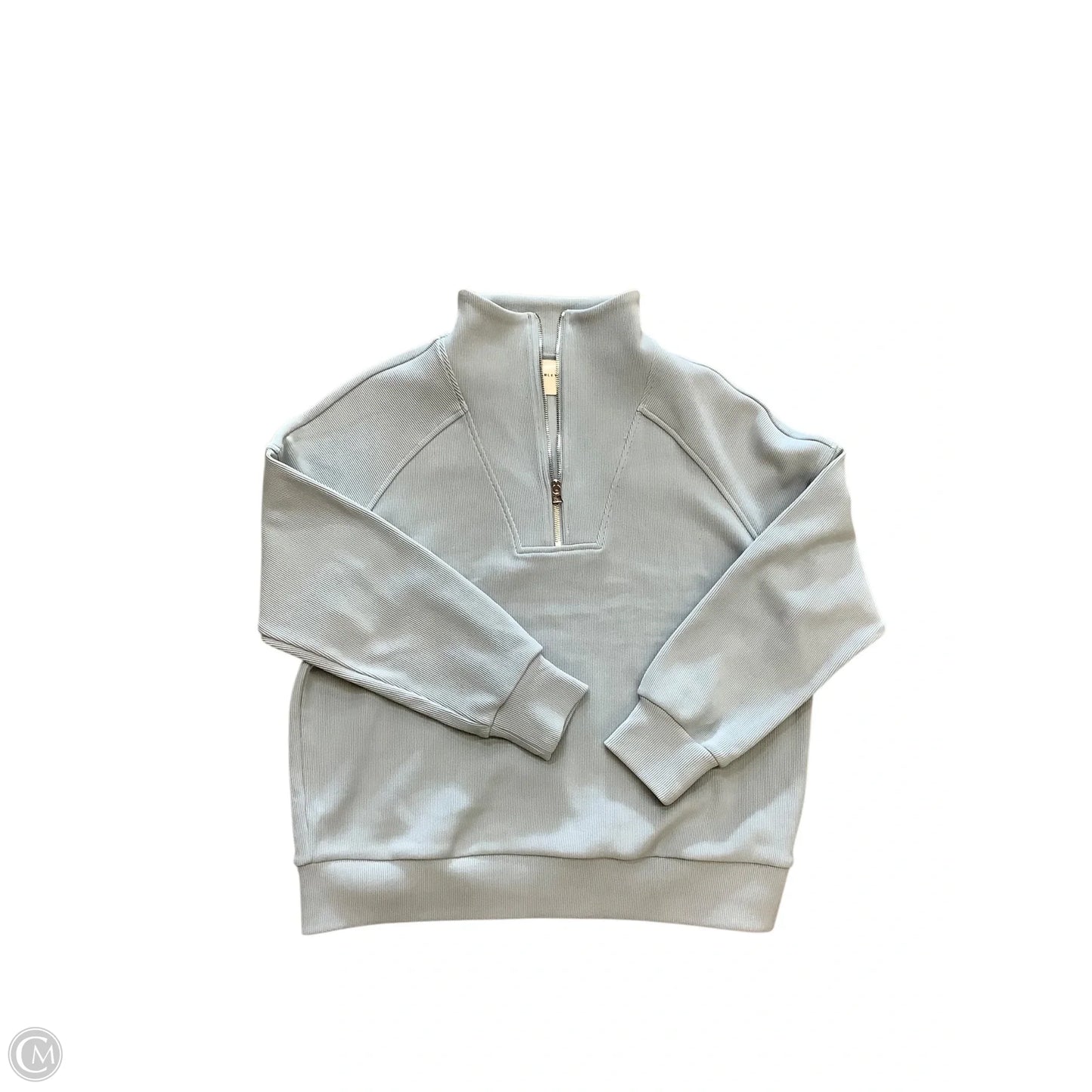 Sweatshirt Collar By Varley In Blue, Size: L