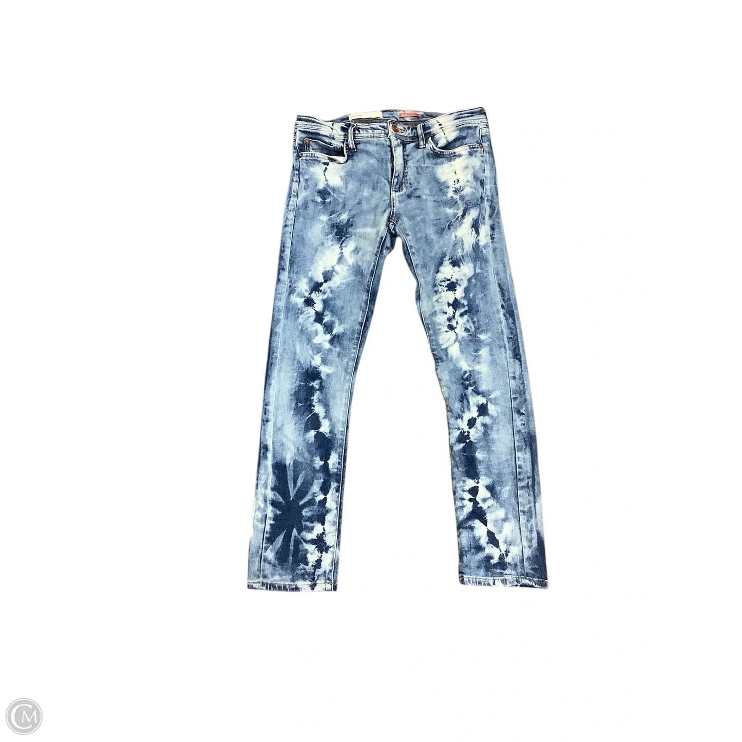 Jeans Straight By Pilcro In Blue Denim, Size: 4