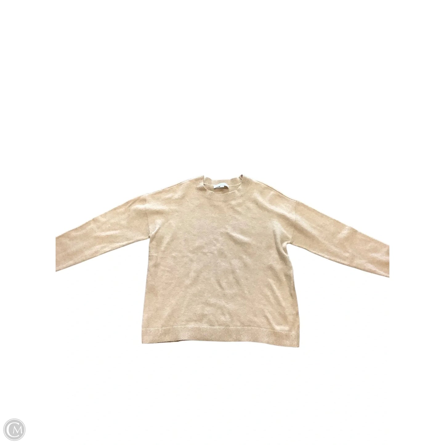 Sweater By Loft In Tan, Size: L