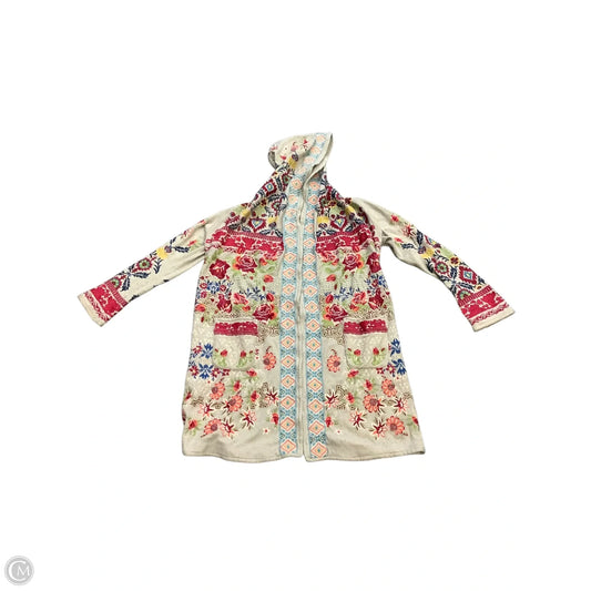 Cardigan By Johnny Was In Tan, Size: M