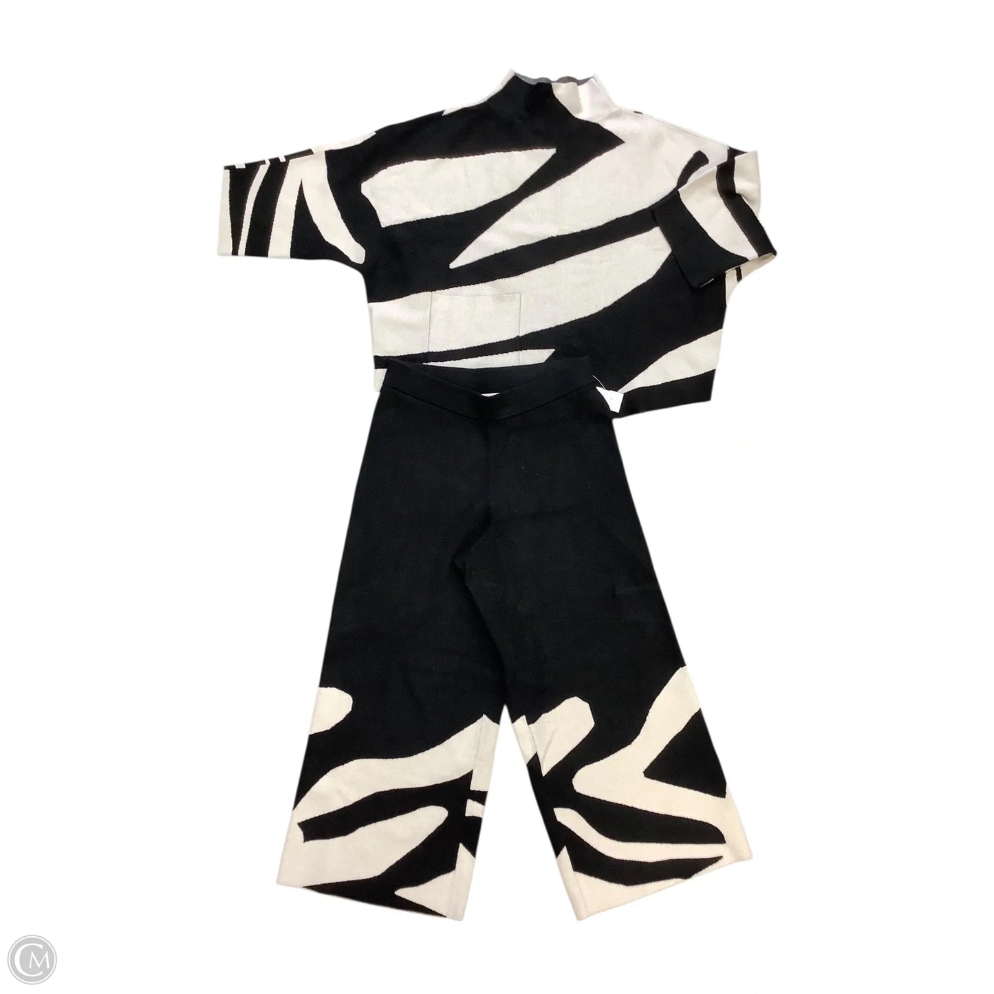 Pants Set 2pc By Joseph Ribkoff In Black, Size: S