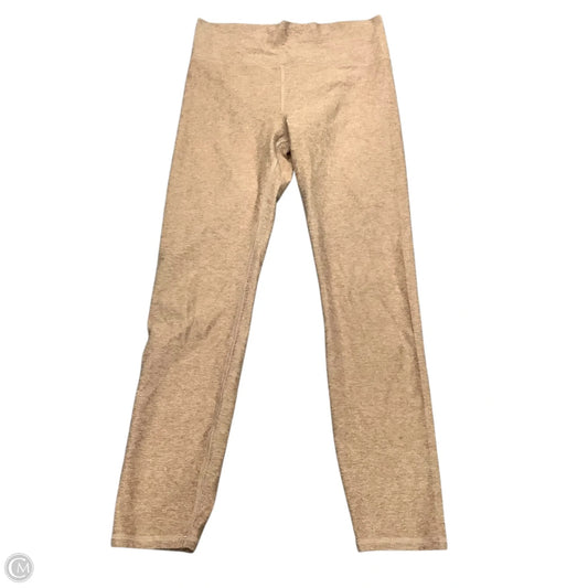 Athletic Leggings By Vuori In Brown, Size: M