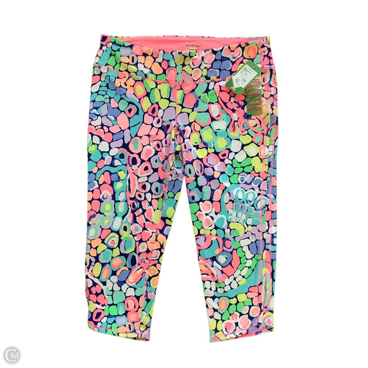 Athletic Pants Capris Designer By Lilly Pulitzer In Multi-colored, Size: Xl
