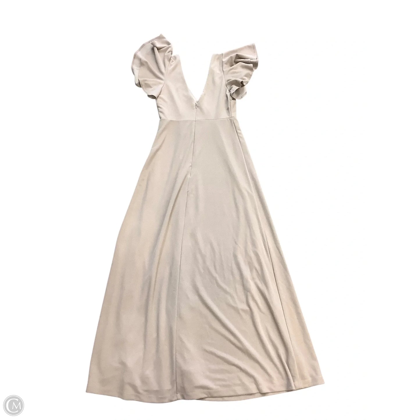 Dress Party Long By Cmb In Tan, Size: M