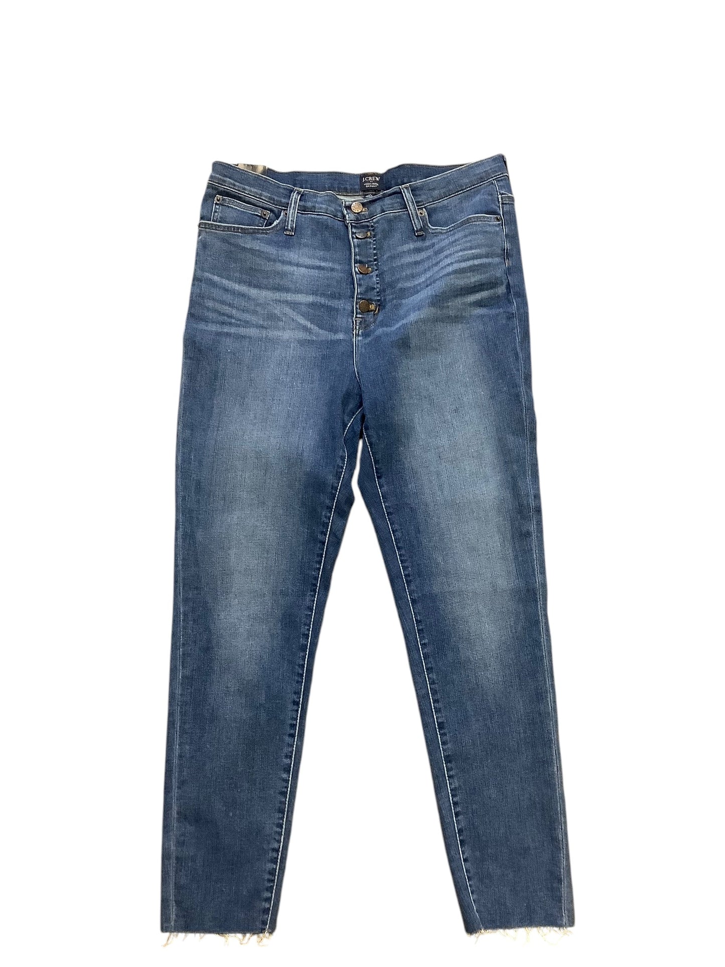 Jeans Skinny By J Crew In Denim, Size: 12