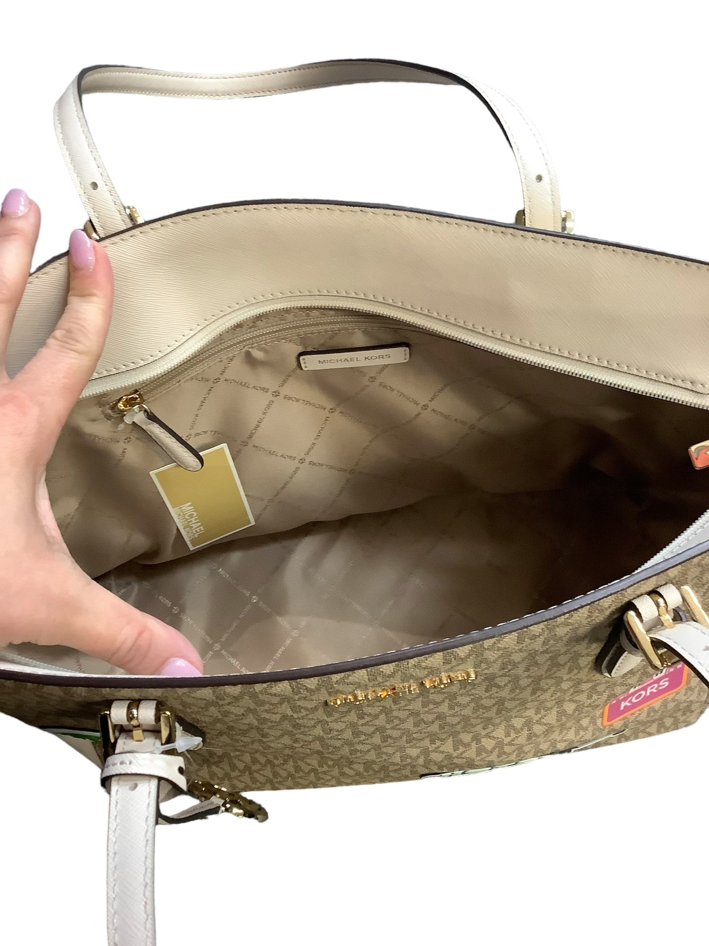 Handbag Designer By Michael Kors  Size: Large